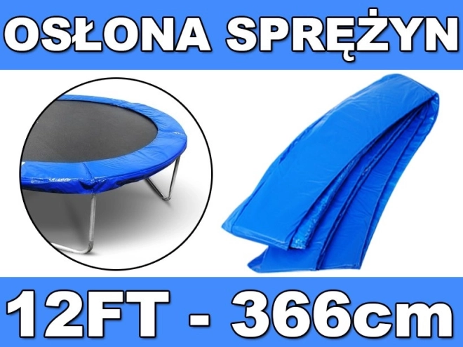 Zaščitni obroč za vzmeti za vrtni trampolin 366 cm (12 ft) SKYRAMIZ moder