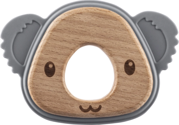 Silikonski lesen grizalo Koala, Dove Grey