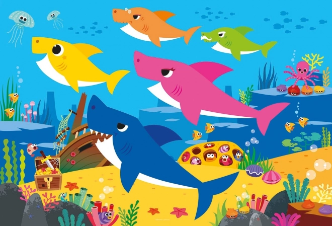 CLEMENTONI Puzzle Baby Shark: Zaklad 30 koščkov