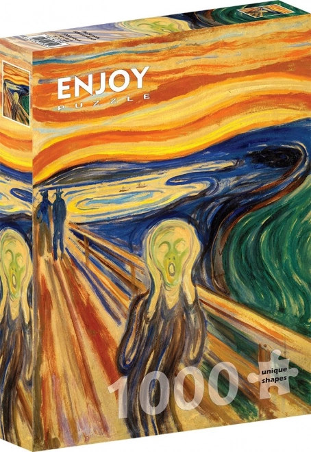 Sestavljanka Edvard Munch: Krik 1000 kosov