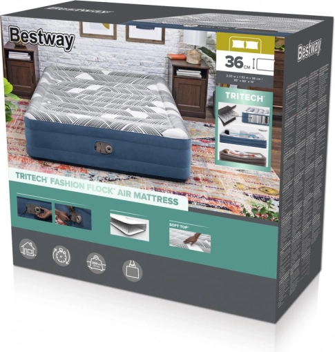 Napihljiva blazina Bestway 203 x 152 x 36 cm