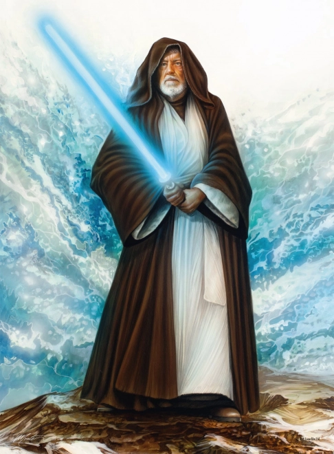 Puzzle SCHMIDT Star Wars: Mojster Jedi 1000 kosov