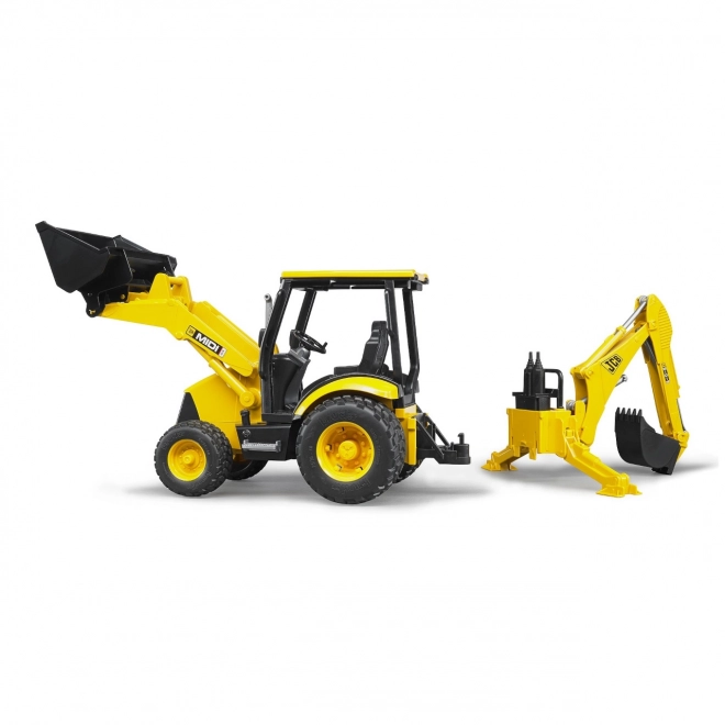 Bruder traktor JCB MIDI čelni nakladalec z bagrom