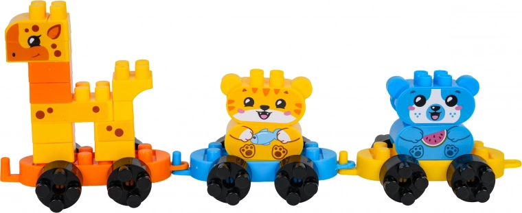 Sestavite ljubek živalski vlak