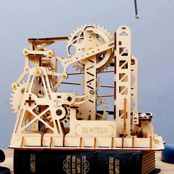 Kroglična steza Marble Explorer - 3D lesena sestavljanka
