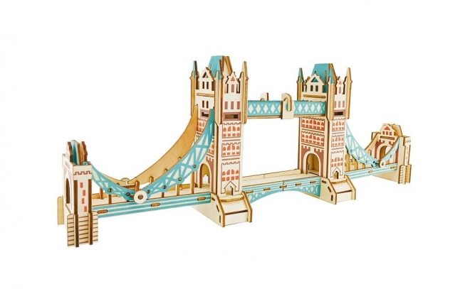 Woodcraft Lesene 3D sestavljanke Tower Bridge