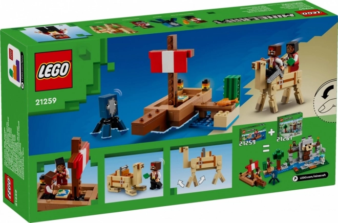LEGO Minecraft 21259 Piratsko popotovanje