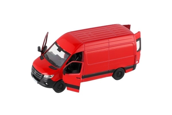 Model dostavnika Mercedes-Benz Sprinter 1:48 s funkcijo navijanja