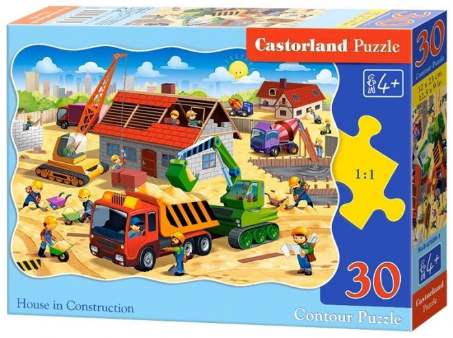 Puzzle Gradbeništvo 30 kosov