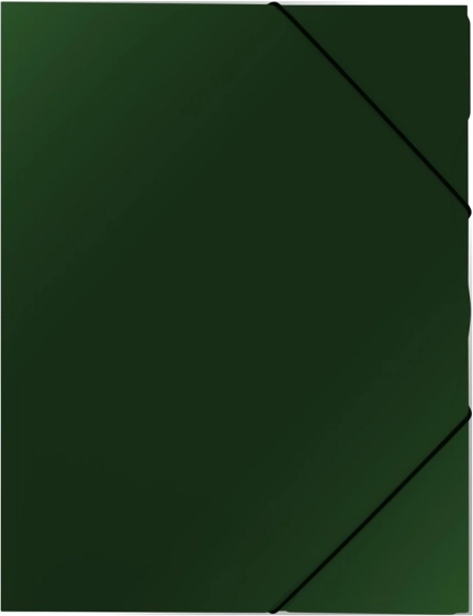 Mapa z elastiko A4, zelena, PP 350 µm