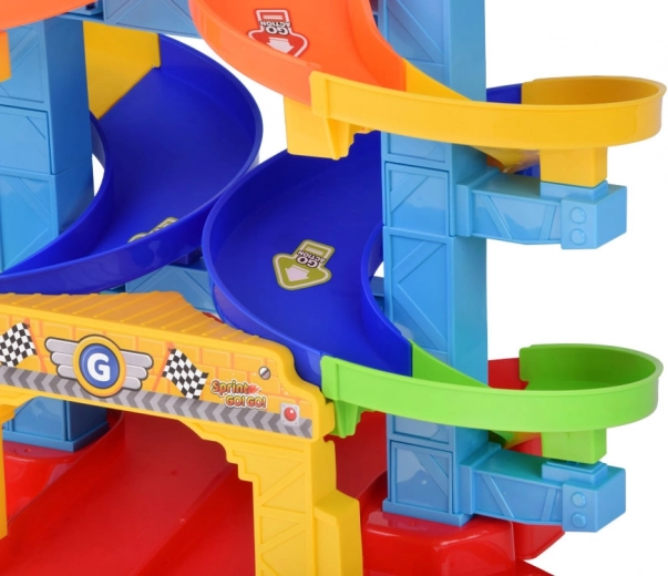 Večnadstropne spiralne rampe