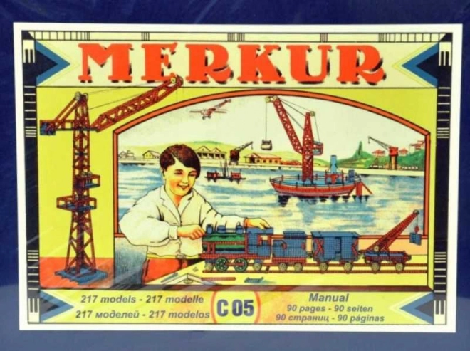 stavebnica Merkur Classic C05 – 217 modelov
