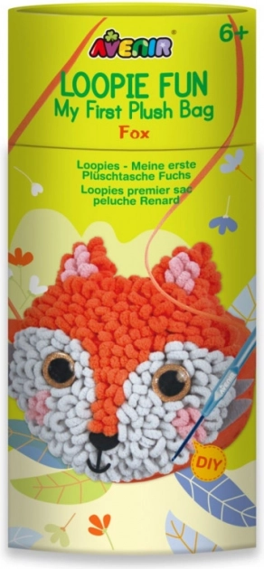 Komplet Moja prva plišasta torbica – lisica
