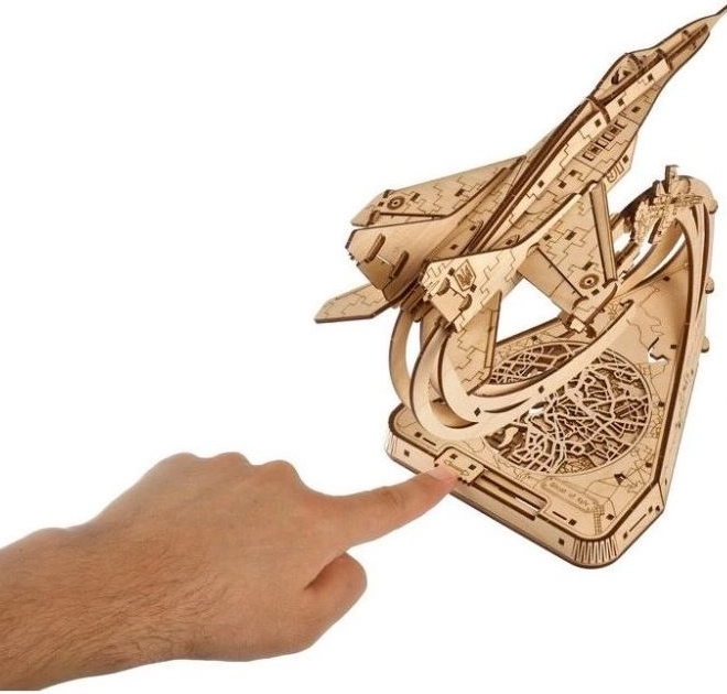 3D sestavljanka Duh Kyjeva od UGEARS