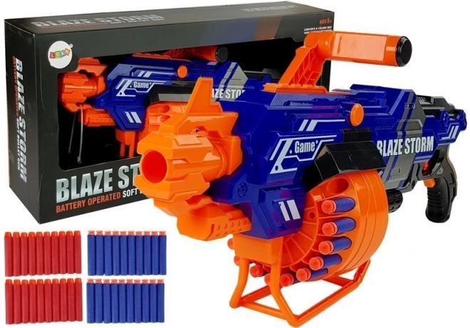 Velik penasti blaster z bobnovim nabojnikom in 40 naboji
