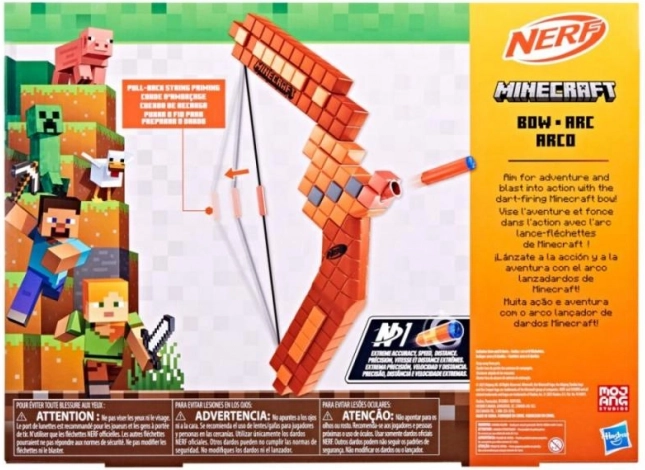 Nerf lok Minecraft od Hasbro