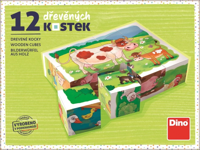Lesene kocke Na kmetiji