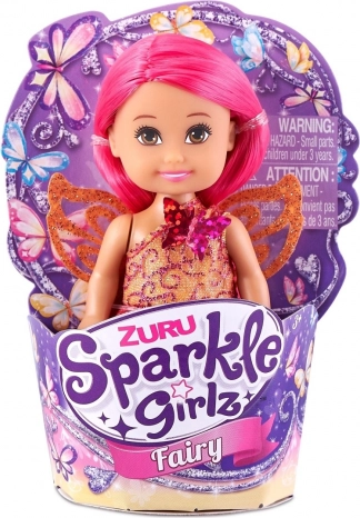 Punčka 11 cm vila Cupcake – karton 48 kosov