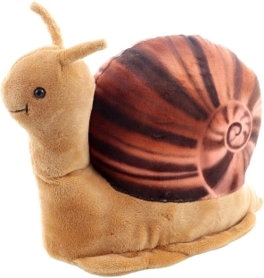 plišasti polž 24 cm, okolju prijazen