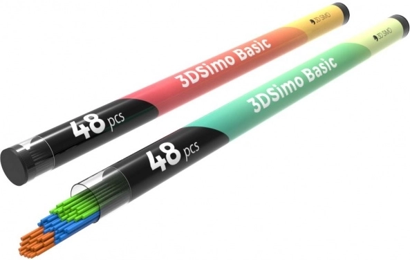 Filament PCL za 3D pero Basic – zelena, modra, rjava (15 m)