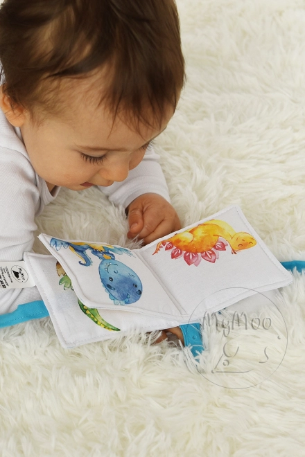 MyMoo Mini mehka knjiga - Potovanje v prazgodovino