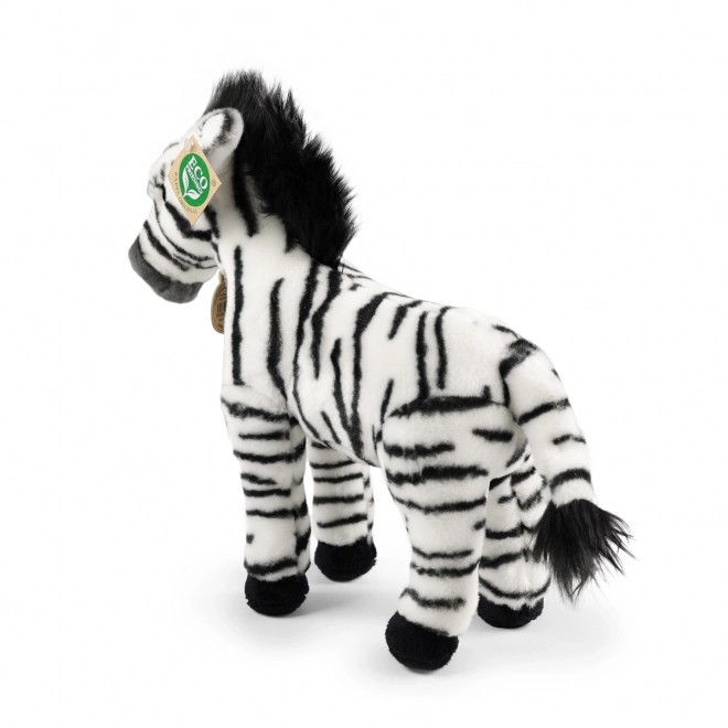 Stoječa plišasta zebra 30 cm EKOLOŠKO PRIJAZNA