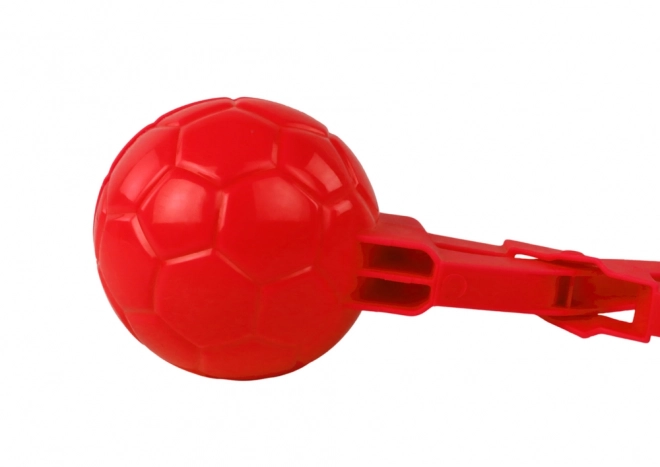 Snežna krogla stroj Ball vzorec rdeča 20cm x 5cm x 5cm