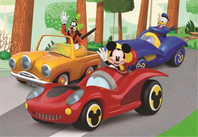 Clementoni sestavljanka Mickey na izletu maxi 24 kosov