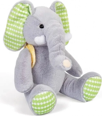 Plišasti slon z nahrbtnikom 20 cm BIGJIGS TOYS