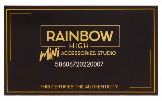 Torba Rainbow High Accessories Studio Series 1