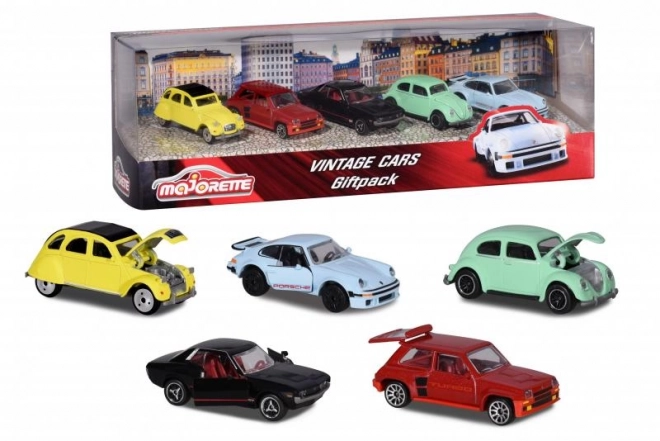 Majorette set klasičnih vozil, 5 kosov