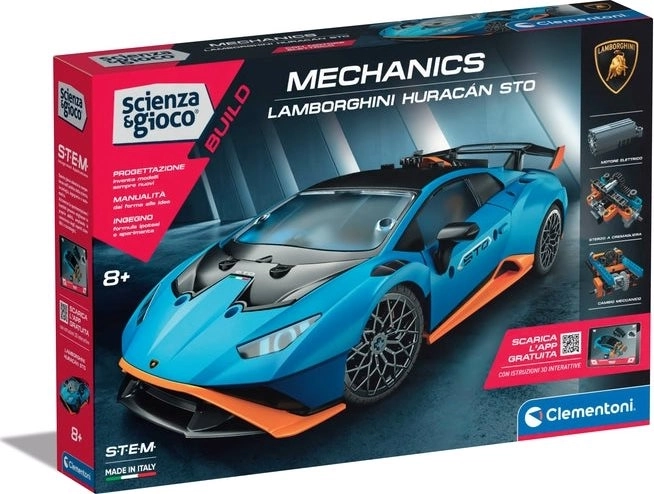 CLEMENTONI Znanost&Igra Mehanična delavnica: Lamborghini Huracán STO