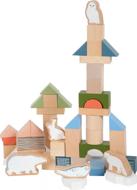 Small Foot Lesene kocke "Arktika"