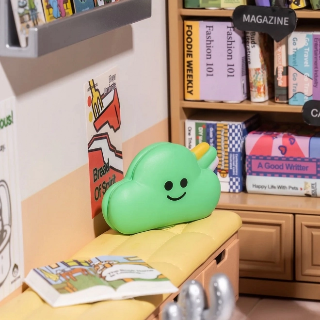 RoboTime miniatura hiške Očarljiva knjigarna