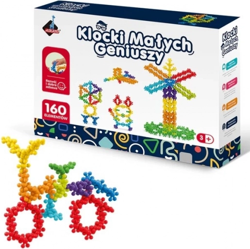 Kocke Malih genijev – cvetlice in kroglice, 160 delov