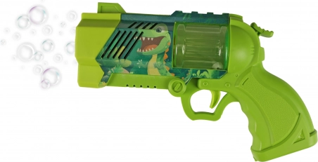 Pištola za mehurčke dinozaver s svetlobo – zelena