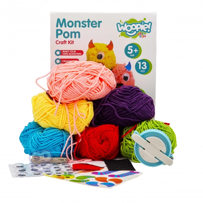 Kreativni komplet za izdelavo pošastnih cofkov - Woopie Art&Fun