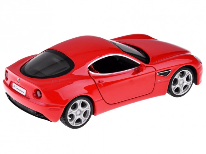Model avtomobila iz kovine Alfa Romeo 8C Competizione, merilo 1:32