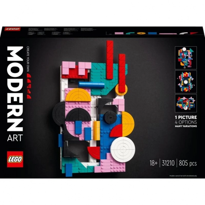 Lego Art 31210 Sodobna umetnost