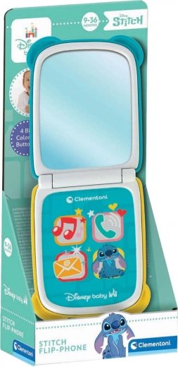 Clementoni Baby zložljiv telefon Stitch