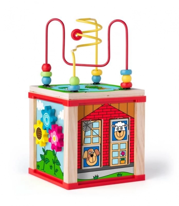 Aktivnostna kocka mali domek