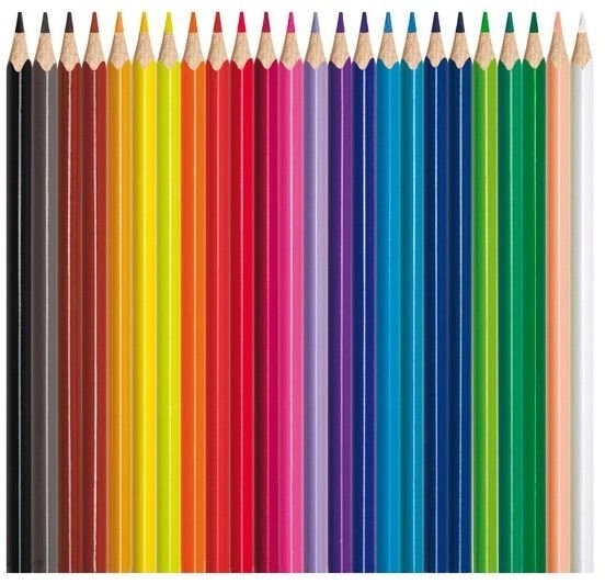 MAPED Barvice trirobe Color'Peps 24 kos