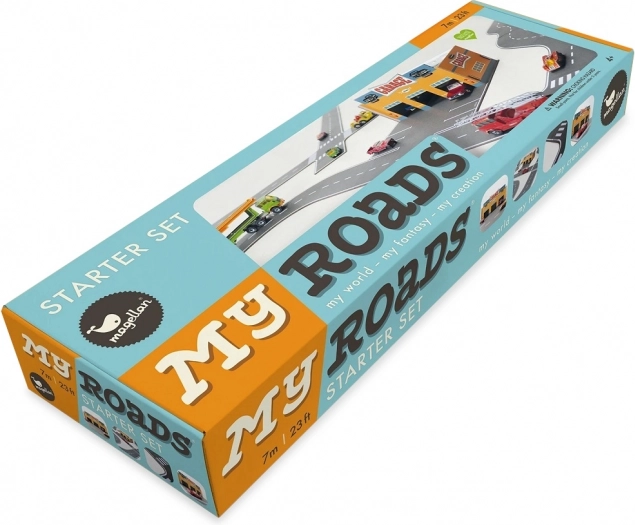magellan myroads začetni komplet ceste z garažo
