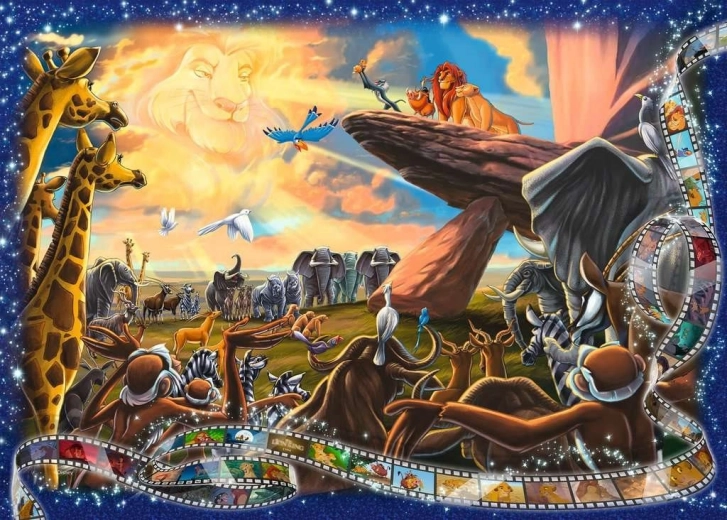 RAVENSBURGER Sestavljanka Levji kralj 1000 kosov