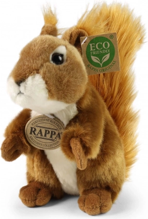 Plišasta veverica 20 cm eco-friendly RAPPA