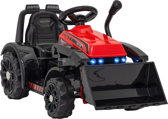 Otroški traktor z nakladalno žlico G320 – Rdeča