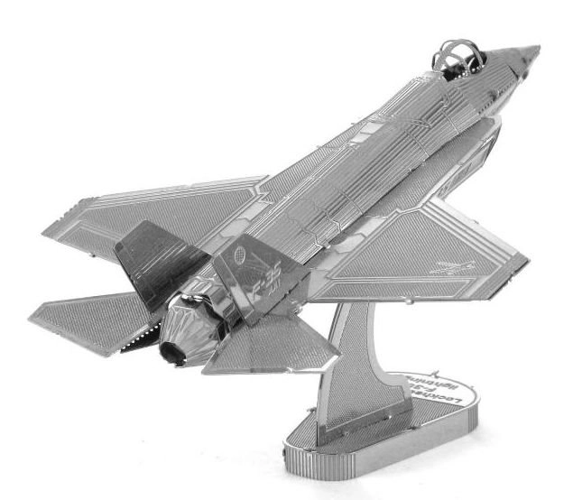 Metal Earth 3D sestavljanka lovec F-35 Lightning II