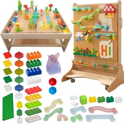 Konstruktorski set kroglična steza STEM Masterkidz 359 kosov