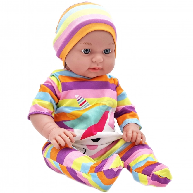 Woopie kraljevska oblačila za punčke samorog komplet oblačilo kapica 43-46 cm