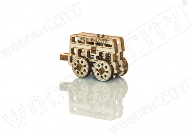3D sestavljanka Prevozna sredstva - Wooden City mini set